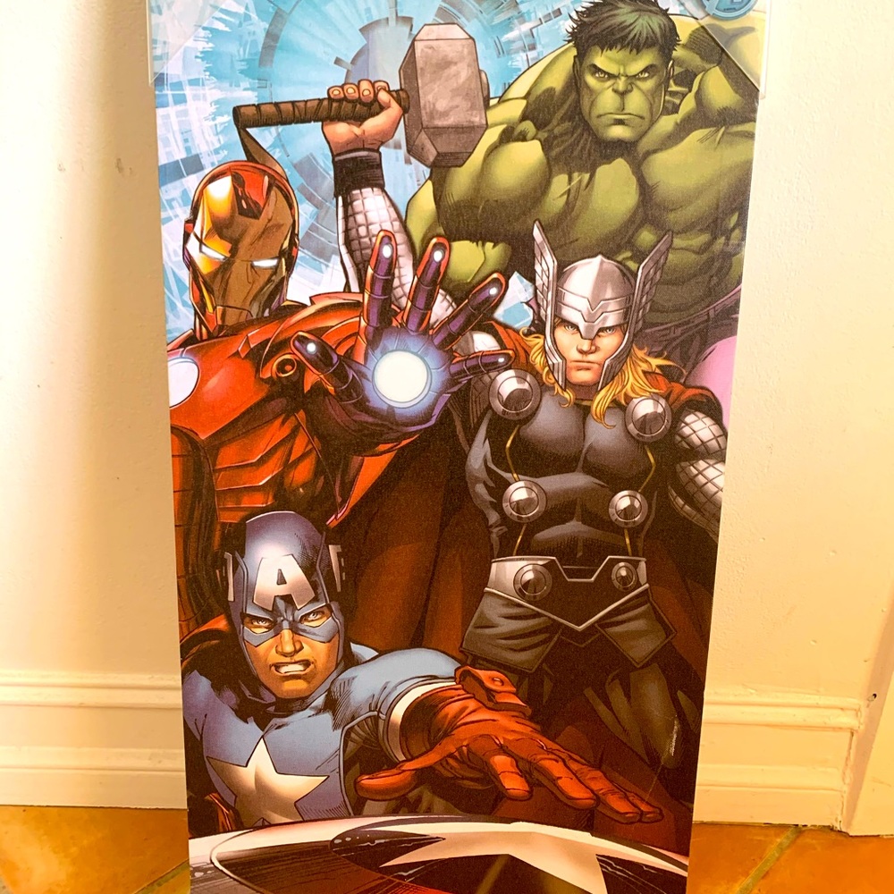 Avenger Marvel Canvas Art Wall Decor 14” x 72”